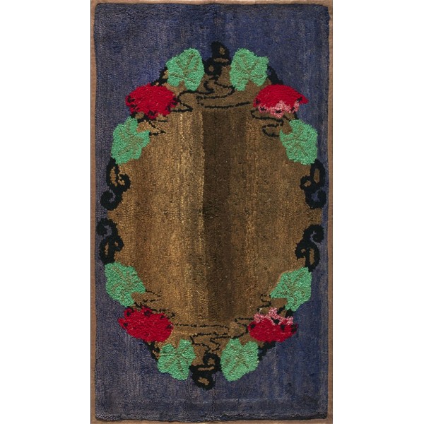 American Hooked Rug #17635