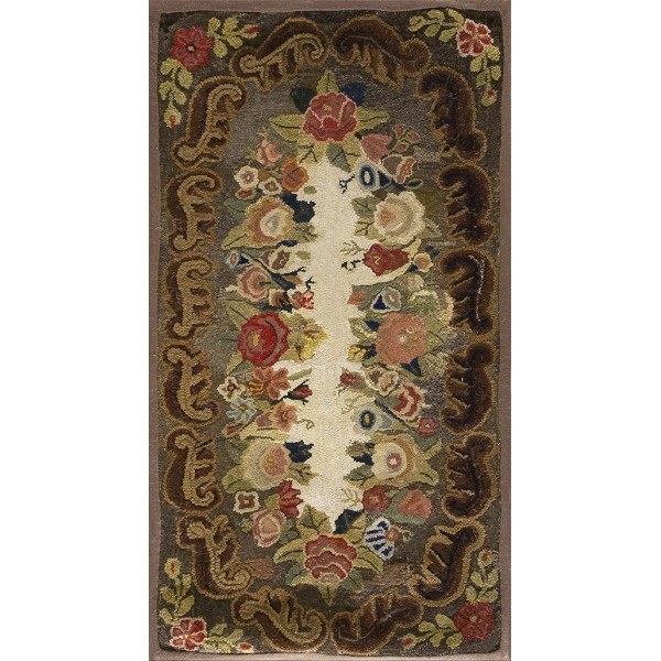 American Hooked Rug #18628