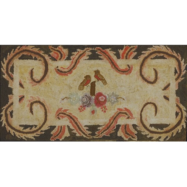 American Hooked Rug #19137