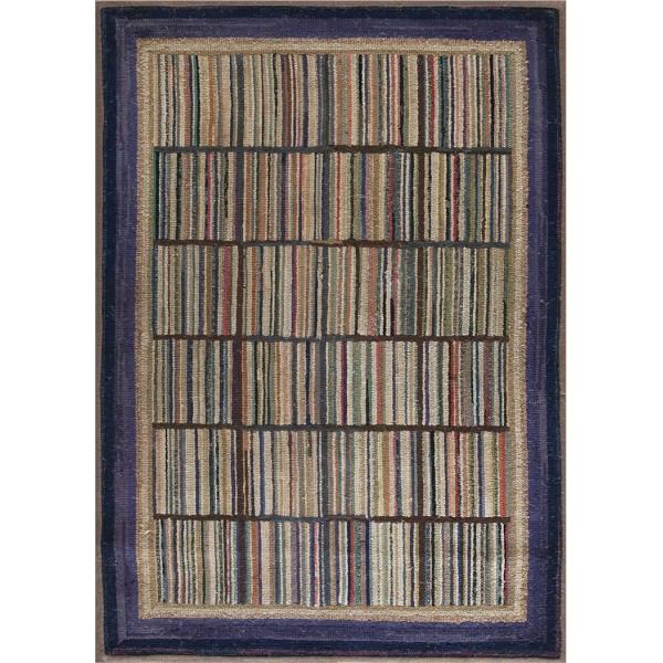 Early 20th Century American Hooked Rug 