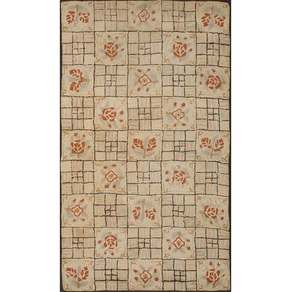 American Hooked Rug #20-13068