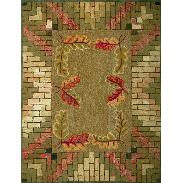American Hooked Rug #20-13102