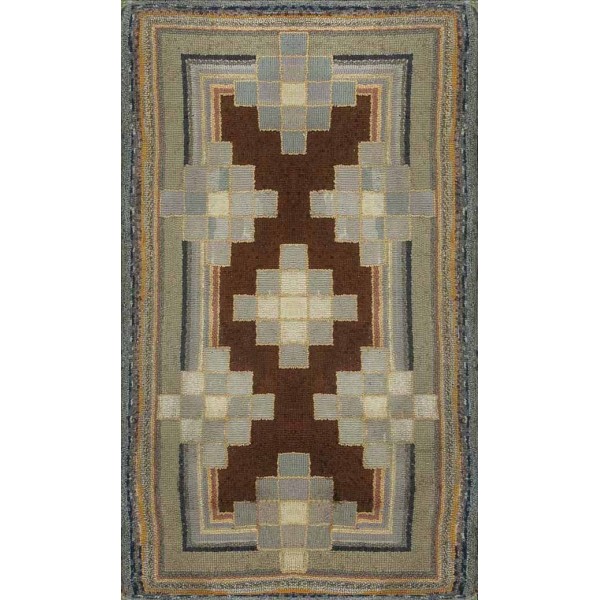 American Hooked Rug #20530