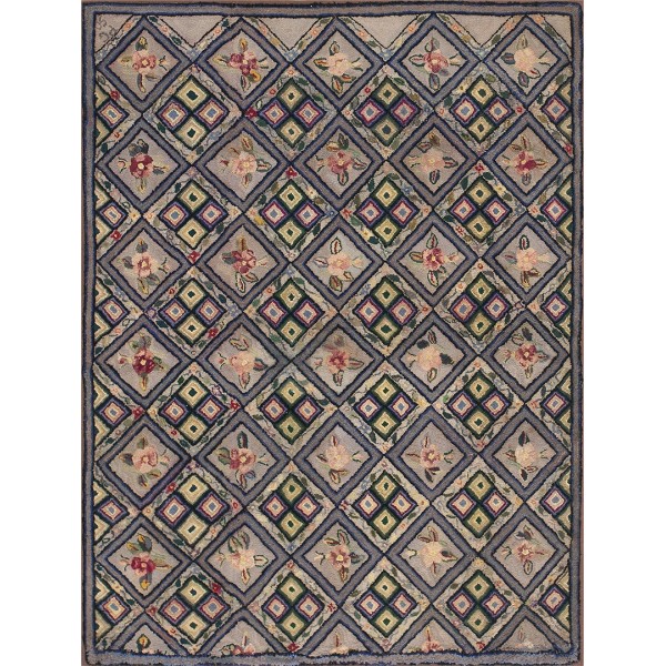 1920s American Hooked Rug