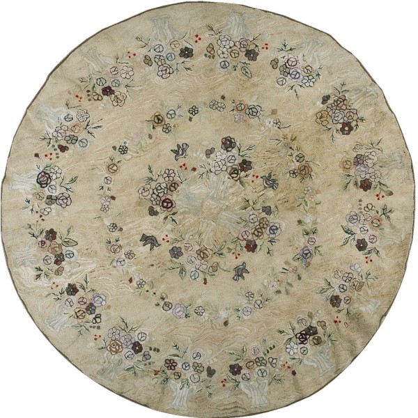 Early 20th Century American Hooked Rug 