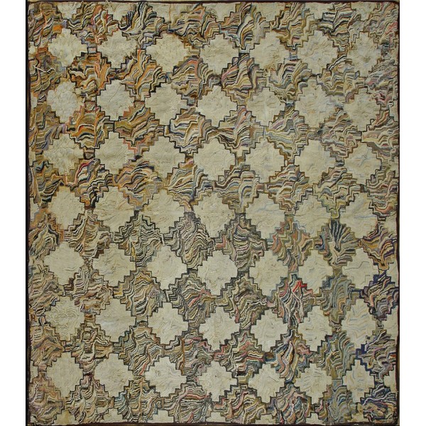 American Hooked Rug #20576
