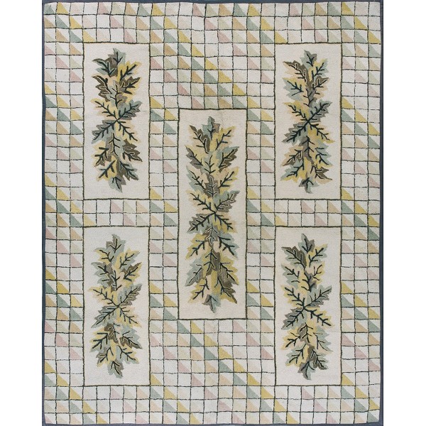 1930s American Hooked Rug