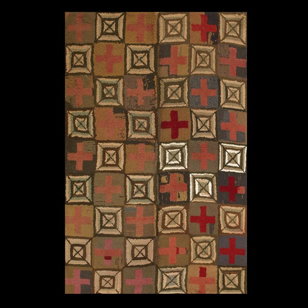 American Hooked Rug #30-068