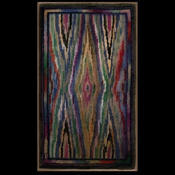 American Hooked Rug #6756