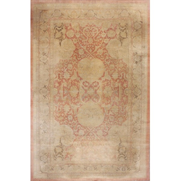 Late 19th Century N. Indian Amritsar Carpet 