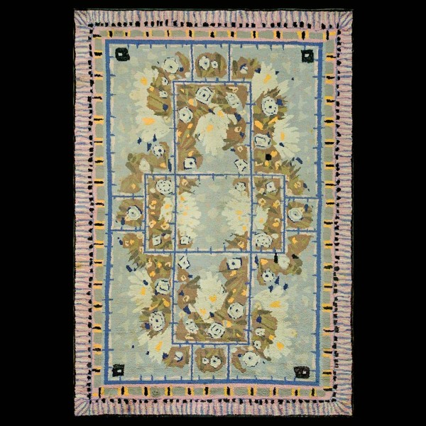 1930s French Art Deco Savonnerie Carpet