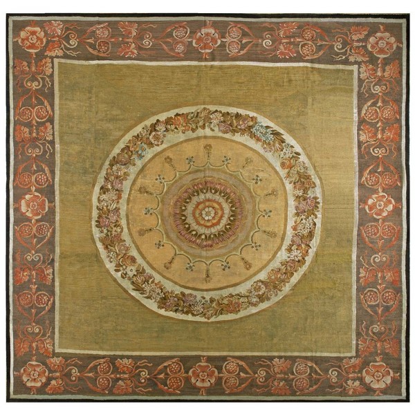 Early 19th Century French 1st Empire Period Aubusson Carpet