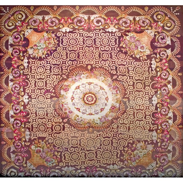 Early 19th Century French Charles X Period Aubusson Carpet