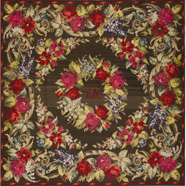 19th Century Besserabian Flat-Weave Carpet