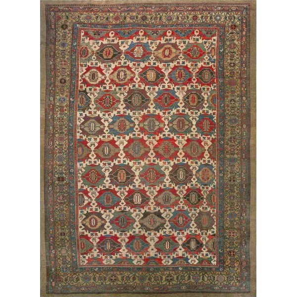 19th Century Persian Bibikabad Carpet 