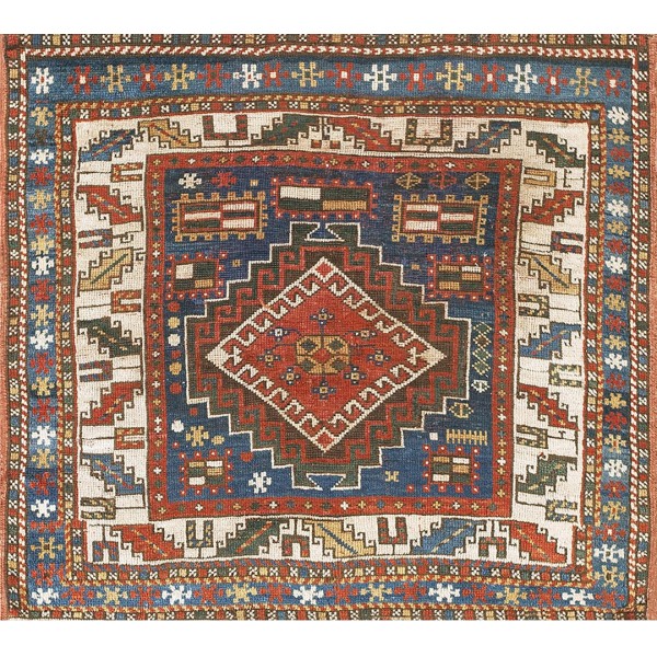 19th Century Caucasian Kazak Carpet