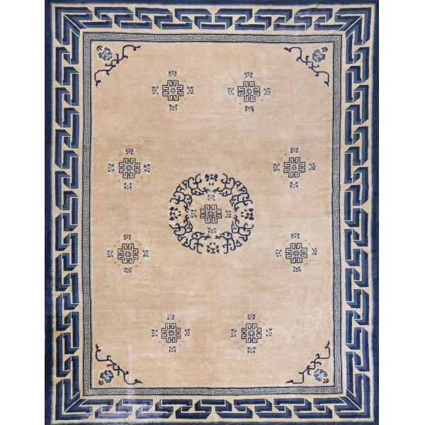 Late 19th Century Chinese Peking Carpet