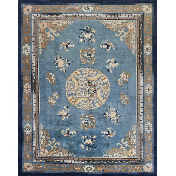 19th Century Chinese Peking Carpet