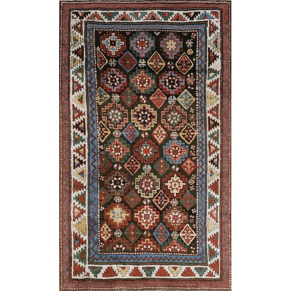 Late 19th Century Caucasian Kazak Carpet 