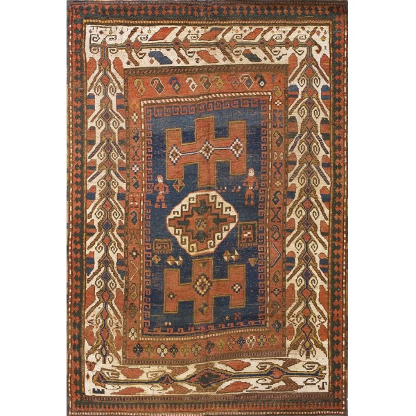 19th Century Caucasian Kazak Carpet