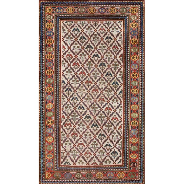 Late 19th Century Caucasian Kazak Carpet