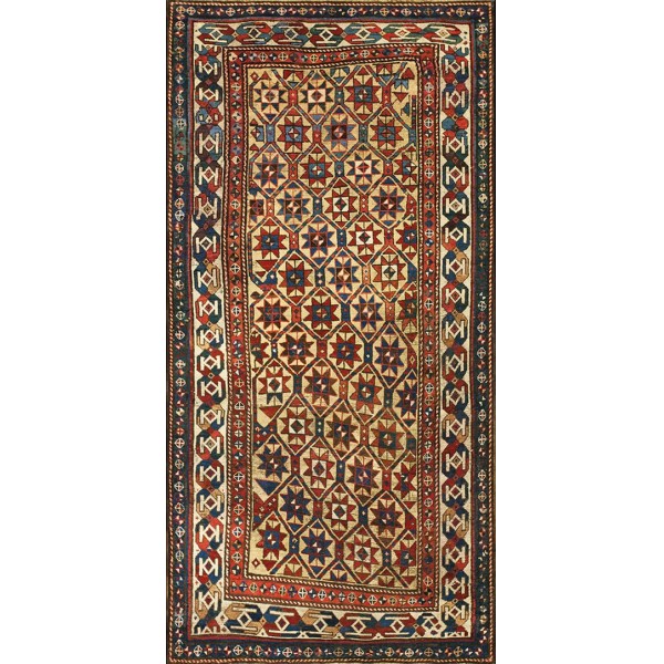 19th Century Caucasian Kazak Carpet