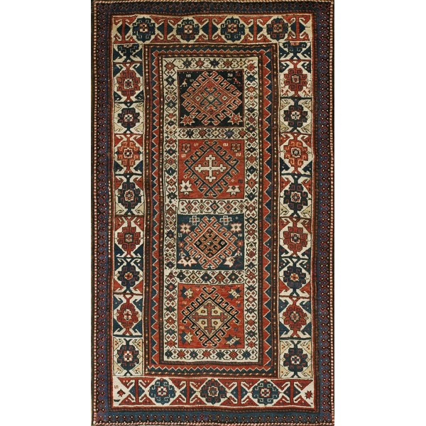 19th Century Caucasian Kazak Carpet