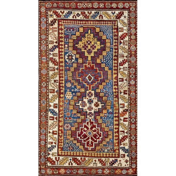 Late 19th Century Caucasian Shirvan Carpet