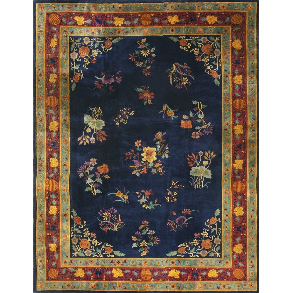 1920s Chinese Art Deco Carpet