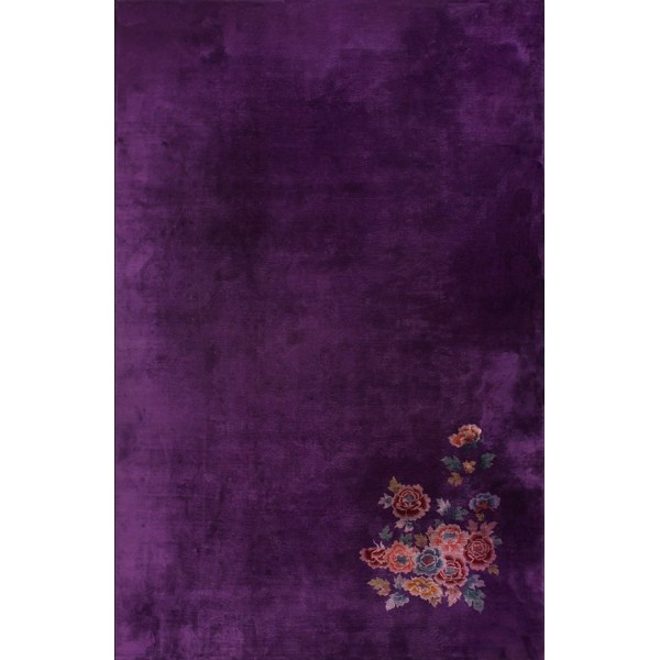 1930s Chinese Art Deco Carpet 