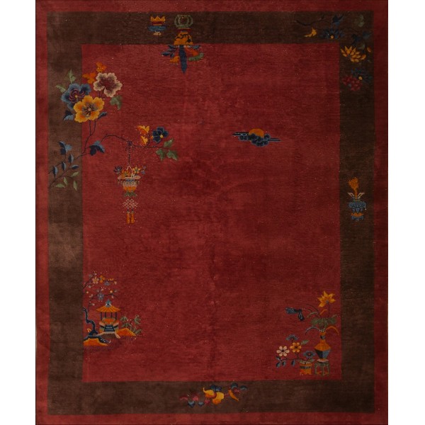 1920s Chinese Art Deco Carpet 