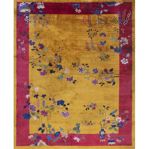 1920s Chinese Art Deco Carpet