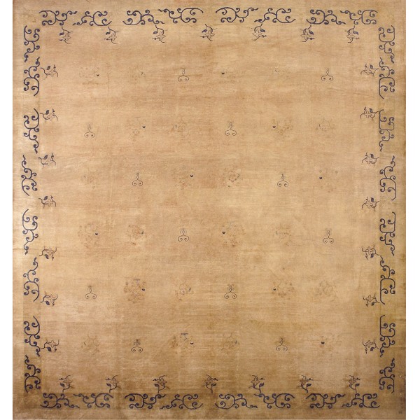 Early 20th Century N. Chinese Mongolian Carpet