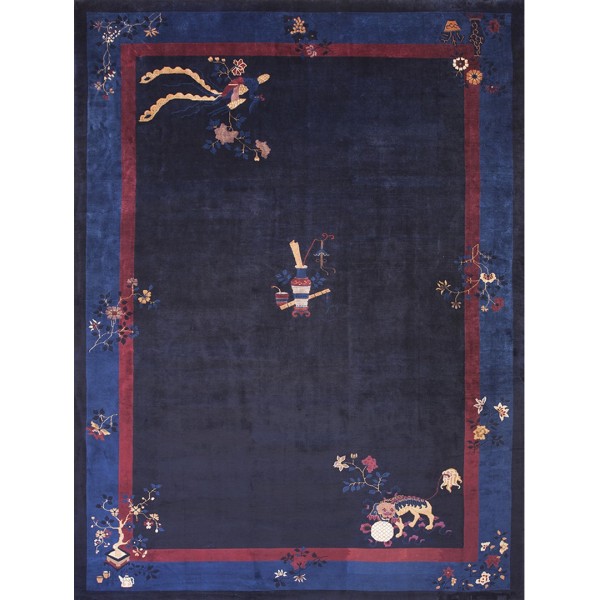 Early 20th Century Chinese Peking Carpet