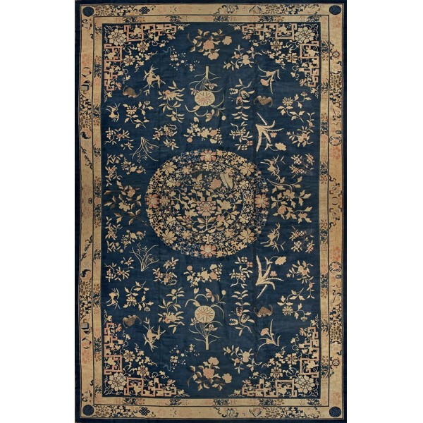 19th Century Chinese Peking Carpet