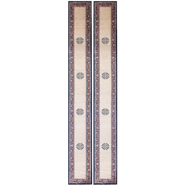 Vintage 1980s Pair of Chinese Peking Carpets