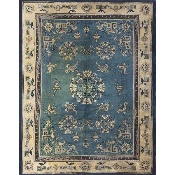 Early 20th Century Chinese Peking Carpet