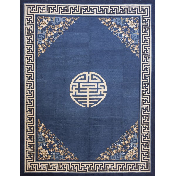 Early 20th Century Chinese Peking Carpet