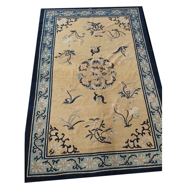 Early 20th Century Chinese Peking Carpet
