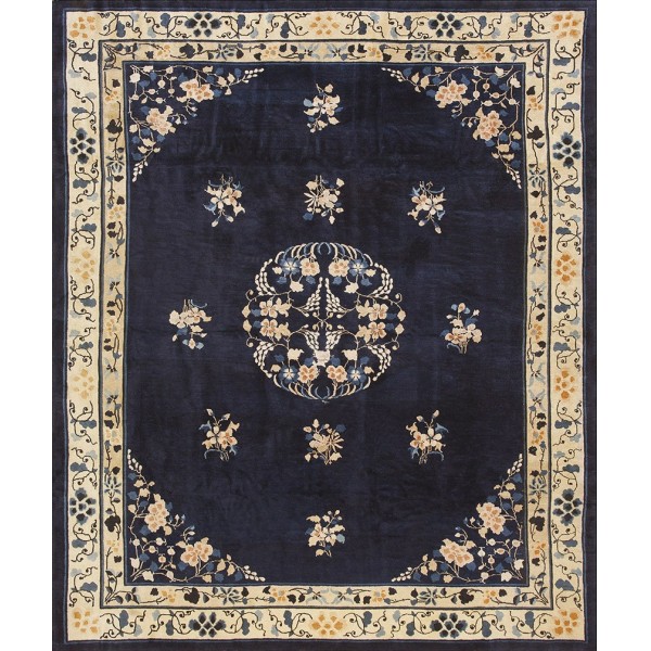 Early 20th Century Chinese Peking Carpet