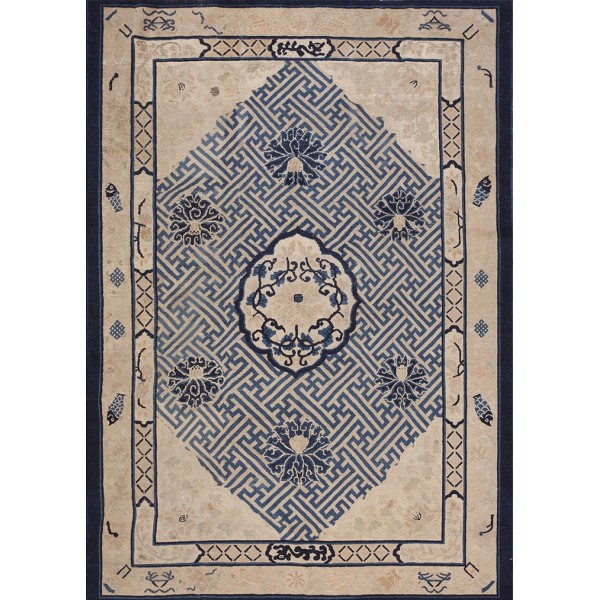 19th Century Chinese Peking Carpet