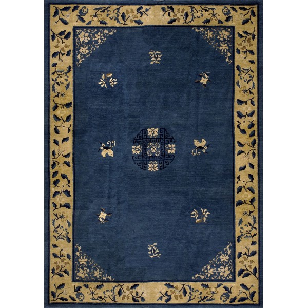 Early 20th Century Chinese Peking Carpet 