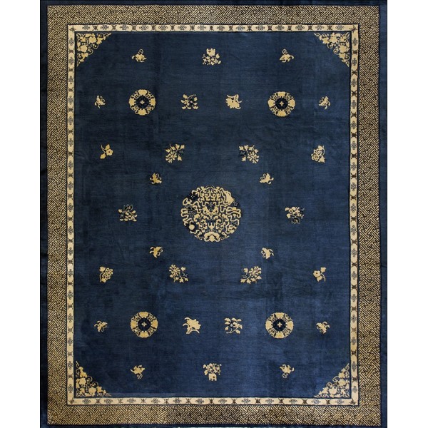 Late 19th Century Chinese Peking Carpet