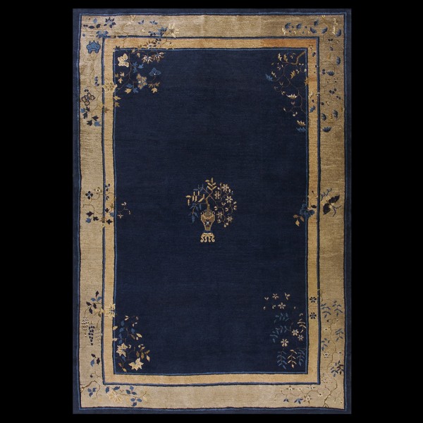 Early 20th Century Chinese Peking Carpet 