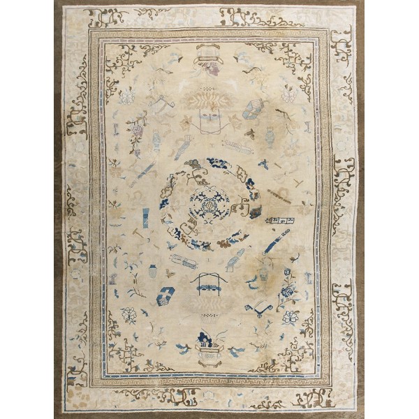 19th Century Chinese Peking Carpet