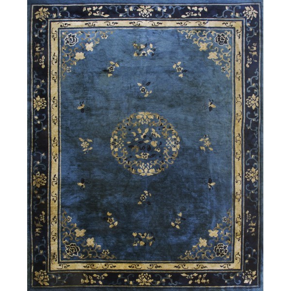 Early 20th Century Chinese Peking Carpet