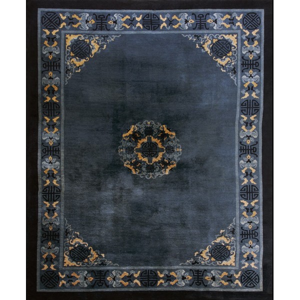 Late 19th Century Chinese Peking Carpet 