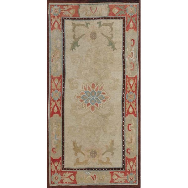 Early 20th Century Chinese Tibetan Carpet