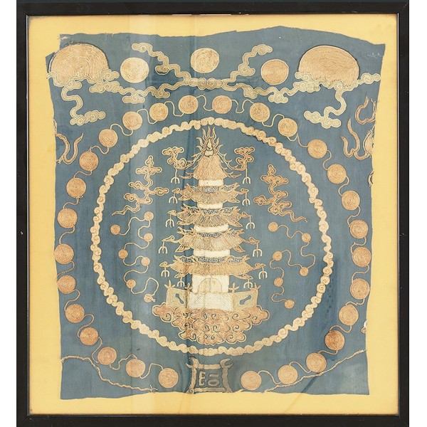 Early 19th Century Chinese Silk Embroidery 