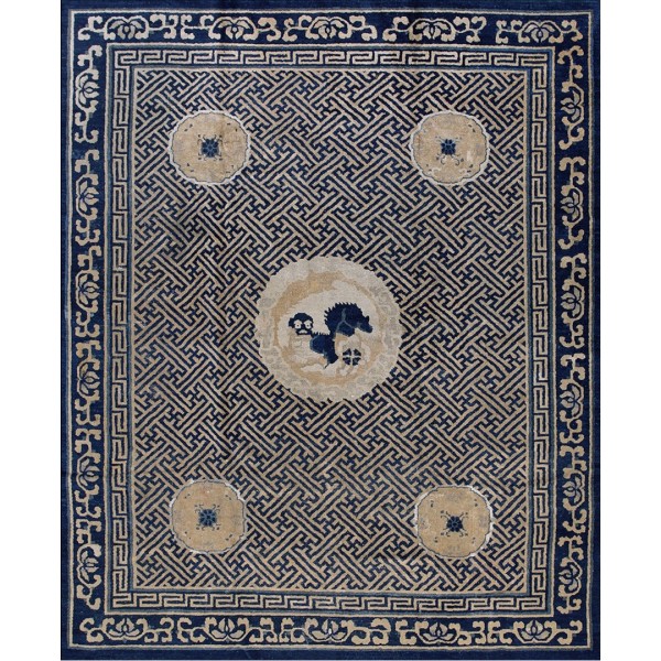 Early 20th Century Chinese Peking Carpet